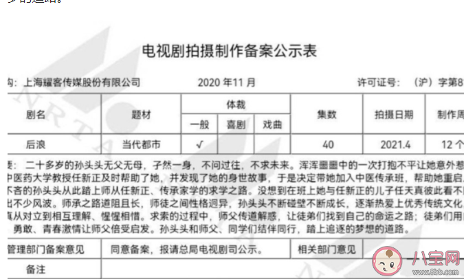 电视剧《后浪》由哪些人主演 《后浪》讲述了什么故事