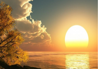 日落的浪漫温柔文案句子  日落美好朋友圈配图文字说说