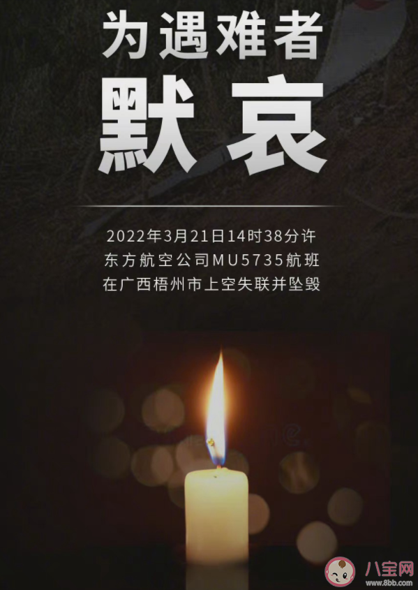 为MU5735遇难者默哀的文案说说 为MU5735遇难者默哀的朋友圈句子