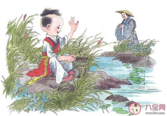 古诗蓬头稚子学垂纶描写的是孩子在学习什么 蚂蚁庄园6月2日答案介绍