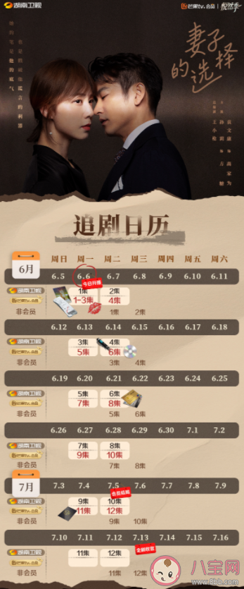 《妻子的选择》追剧日历 《妻子的选择》结局是什么