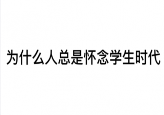 为什么人总是怀念学生时代 怀念学生时代是在怀念什么