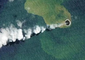 南太平洋海底火山喷出一座小岛是怎么形成的 小岛后面会消失吗