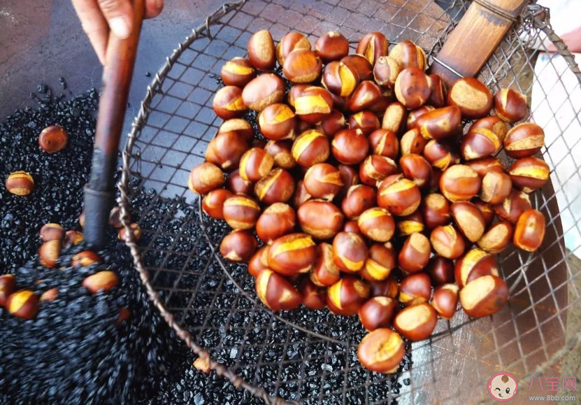 炒栗子的石头其实是白色的吗 糖炒栗子真的会加石蜡吗