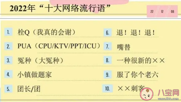 2022年十大网络流行语是什么 十大网络流行语汇总解读