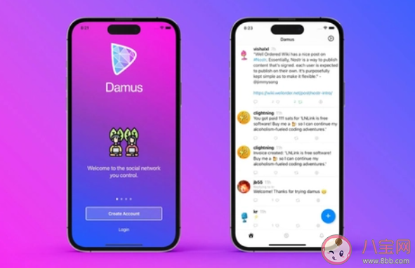 爆火的社交新平台Damus是什么 Damus能颠覆 Twitter吗