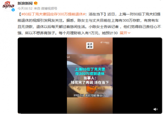 80后丁克夫妻回应存300万提前退休 提前退休应有多少存款