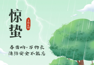 今日惊蛰春回大地的文案说说 惊蛰文案一句话说说句子