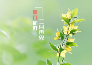 2023三月再见四月你好的精美文案说说 再见三月迎接四月的句子