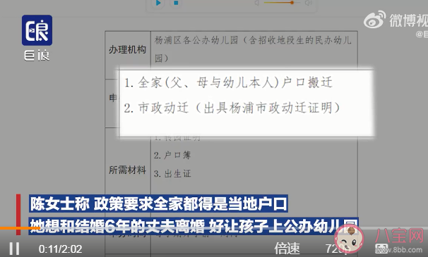 夫妻结婚6年因3岁儿子转学想离婚 如何看待这件事情