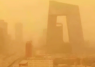 超4亿人集体吃土 此次沙尘影响的面积有多大