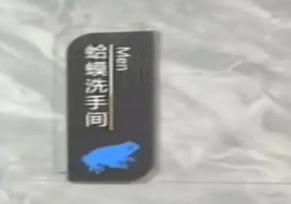 网吧用蛤蟆天鹅区分男女厕 如何看待这种卫生间标识