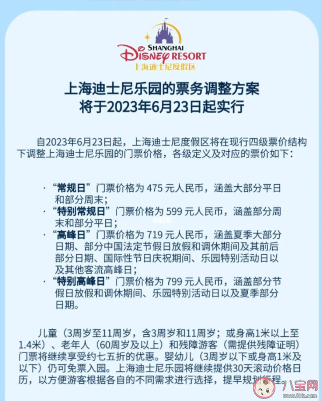 上海迪士尼6月23日起门票调价 为什么上海迪士尼门票涨价