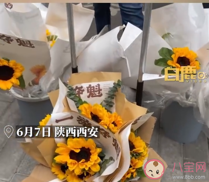 大学生考点摆摊卖9.85与21.1元花束 985和211的学校就是最好的吗 大学生考点摆摊卖9.85与21.1元花束 985和211的学校就是最好的吗