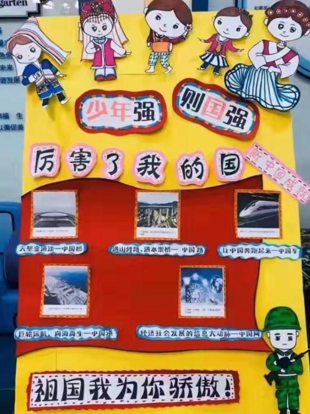 2023幼儿园国庆节展板图片内容大全 2023幼儿园国庆节展板模板介绍